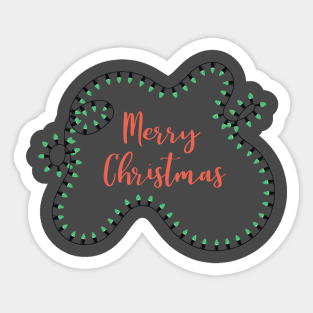 Merry Christmas Sticker